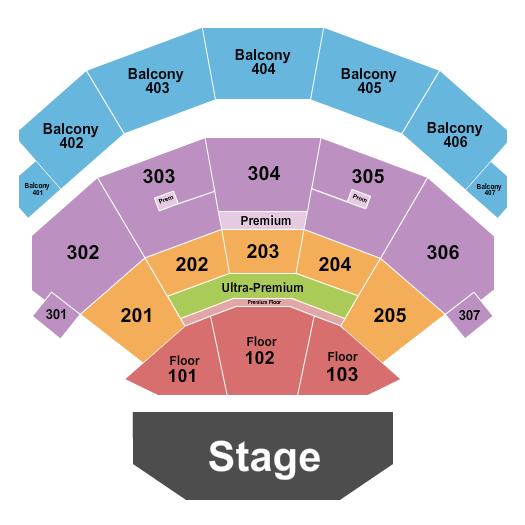 Dolby Live Mariah Carey Seating Chart